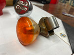 Vtg Suicide Knob 1950's Hot Rat Rod Truck Auto Tractor Orange Steering Wheel acc