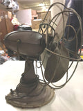 Vtg Oscillating Amazing ART DECO Desk garage Fan Design Westinghouse collectible