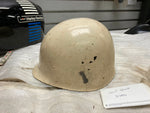 Vintage Military MP Worker Hard Hat Helmet 40's 50's Govt Factory Liner?