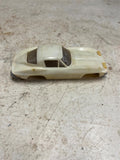 vtg 1960s Eldon Corvette Stingray white slot car top only 1116-11 1/32