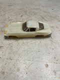 vtg 1960s Eldon Corvette Stingray white slot car top only 1116-11 1/32