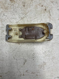 vtg 1960s Eldon Corvette Stingray white slot car top only 1116-11 1/32