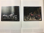 1993 Harley literature Full Size FLSTN Moo glide Nostalgia Softail Touring 11x17