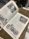 1935 Enthusiast Magazine Literature Harley VL Pictures Racing New Features Minty