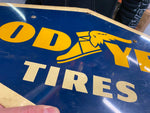 Vtg Goodyear Tire Display Sign Petroliana 1961 Garage Gas Oil Service station Wa