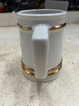 vtg 1982 Jim Beam New Orleans Beer stein mug fox on horn