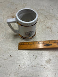 vtg 1982 Jim Beam New Orleans Beer stein mug fox on horn