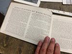 1906 Washington Ill Orig Print Historical Guide book Stores homes