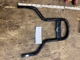 Black OEM Harley Sissybar Backrest Softail Low Heritage Fatboy Round Stock Uprig