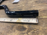 Black OEM Harley Sissybar Backrest Softail Low Heritage Fatboy Round Stock Uprig