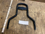 Black OEM Harley Sissybar Backrest Softail Low Heritage Fatboy Round Stock Uprig
