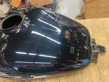 Nice Vivid Black Road King FLHR Gas tank 2008^ OEM Factory emblems Bolt on!