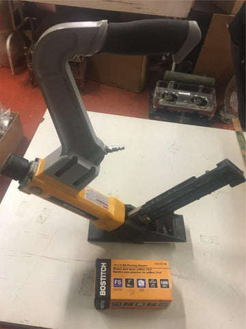 Bostitch Pneumatic Flooring Nailer & staples 2in1 Tool 1-1/2" To 2" p# BTFP12569