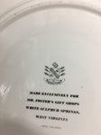 Vintage collector plates Hand painted art Green brier Scottyland USA home décor