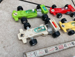 Funmate Lot Indy Car Japan 1960's Toy Vtg Formula one racer Set