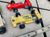 Funmate Lot Indy Car Japan 1960's Toy Vtg Formula one racer Set
