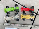 Funmate Lot Indy Car Japan 1960's Toy Vtg Formula one racer Set