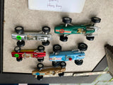 Matchbox BRM Lot Indy Car Hong Kong 1960's Toy Vtg Formula one racer Blue Box Se