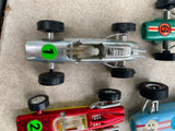 Matchbox BRM Lot Indy Car Hong Kong 1960's Toy Vtg Formula one racer Blue Box Se