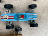 Matchbox BRM Lot Indy Car Hong Kong 1960's Toy Vtg Formula one racer Blue Box Se