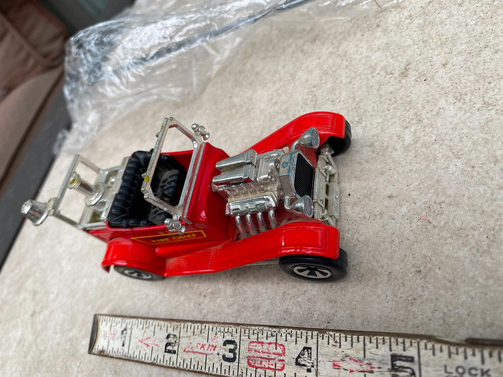 Matchbox SpeedKings K50-53 Fire Chief 1974 Lesney Vintage Toy Car