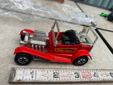 LESNEY FIRE CHIEF CAR イギリス製 Matchbox Lesney #59 Custom Ford Fairlane Fire Chief Car
