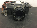 Vintage antique Canon AE-1 Program 50mm Film Camera w/50mm F1.8 Lens/ telephoto