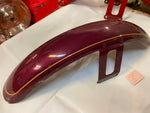 Front Fender Burgandy Dyna Wide Glide Softail FXDWG FXST Chopper Factory paint