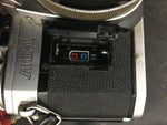 Vintage antique Canon AE-1 Program 50mm Film Camera w/50mm F1.8 Lens/ telephoto