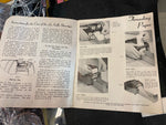 Vtg Lasalle Stenotype Machine Hard Case Instruction Manual Court manuscript 50's
