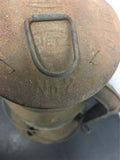 Vintage Dietz oil Railroad Lantern D-Lite NY USA Mining Antique Original Glass