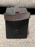 vtg 1950s made in USA Sabre 620 black Manuel setting portable box camera