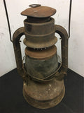 Vintage Dietz oil Railroad Lantern D-Lite NY USA Mining Antique Original Glass