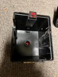 vtg 1950s made in USA Sabre 620 black Manuel setting portable box camera