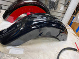 Vivid Black Rear Fender 2009^ FLHX FLTR Harley Street Road Glide Bagger OEM Nice