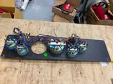 Vtg Chris Craft Scorpion Gauges Oil pressure amp Temp Tach volt Dash Assy Lot