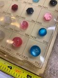 Vtg Sewing Buttons Store Display Lot Clothing Seamstress collectible Unique Rare