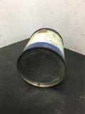 Vintage AGS LITH EASE WHITE LITHIUM LUBRICANT ADVERTISING CAN 1 POUND CAN mancav