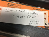 Vintage Biker Blend Coffee Chopper Blend Net Weight 2.8 ounces Plastic unopened