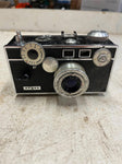 vtg Argus C3 f/3.5 50mm camera coated cinter leather case photography