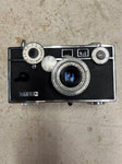 vtg Argus C3 f/3.5 50mm camera coated cinter leather case photography