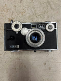 vtg Argus C3 f/3.5 50mm camera coated cinter leather case photography