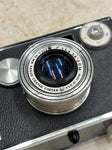 vtg Argus C3 f/3.5 50mm camera coated cinter leather case photography