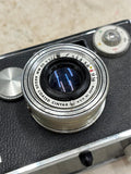 vtg Argus C3 f/3.5 50mm camera coated cinter leather case photography