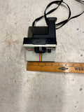 vtg Polaroid One Step Land Camera with strap rainbow stripe