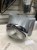 Vtg Headlight Nacelle Kit Harley Panhead Shovelhead FLH 1960-1984 OEM Factory
