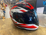 VCAN VX Motorcycle Full Face Motorcycle Street Bike Helmet w/Tinted Lens Small