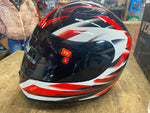 VCAN VX Motorcycle Full Face Motorcycle Street Bike Helmet w/Tinted Lens Small