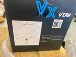 VCAN VX Motorcycle Full Face Motorcycle Street Bike Helmet w/Tinted Lens Small