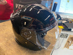 vcan v8805 Scooter Helmet 1/2 Open face Gloss black Small